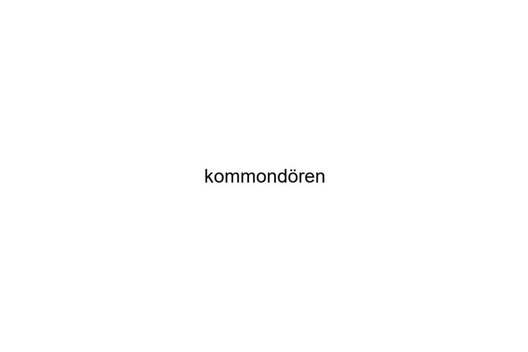 kommondren