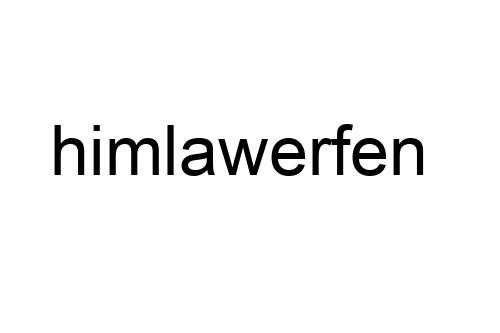 himlawerfen