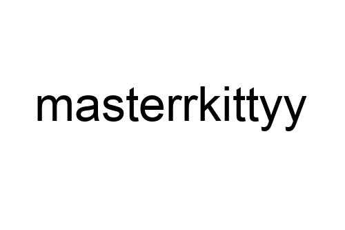 masterrkittyy