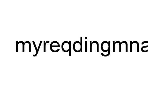 myreqdingmnaga