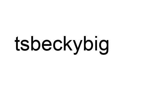 tsbeckybig