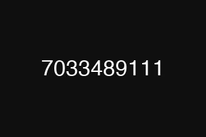 7033489111