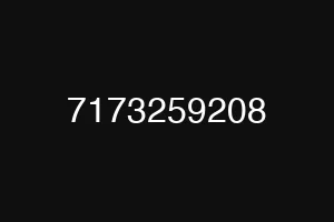 7173259208
