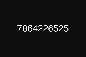 7864226525