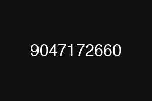 9047172660