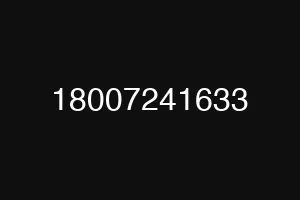 18007241633