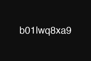 b01lwq8xa9