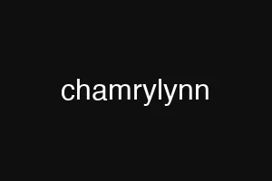chamrylynn