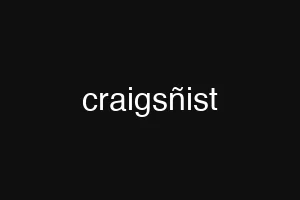 craigsñist
