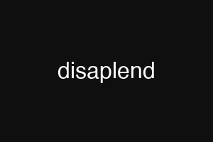 disaplend