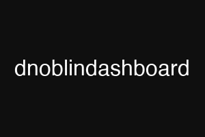 dnoblindashboard