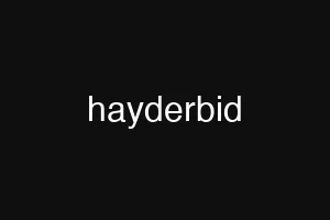 hayderbid