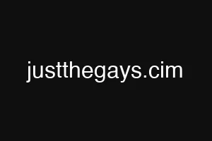 justthegays.cim
