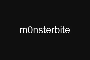 m0nsterbite