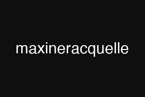 maxineracquelle