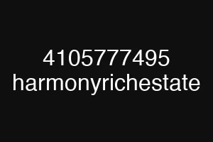 4105777495 harmonyrichestate